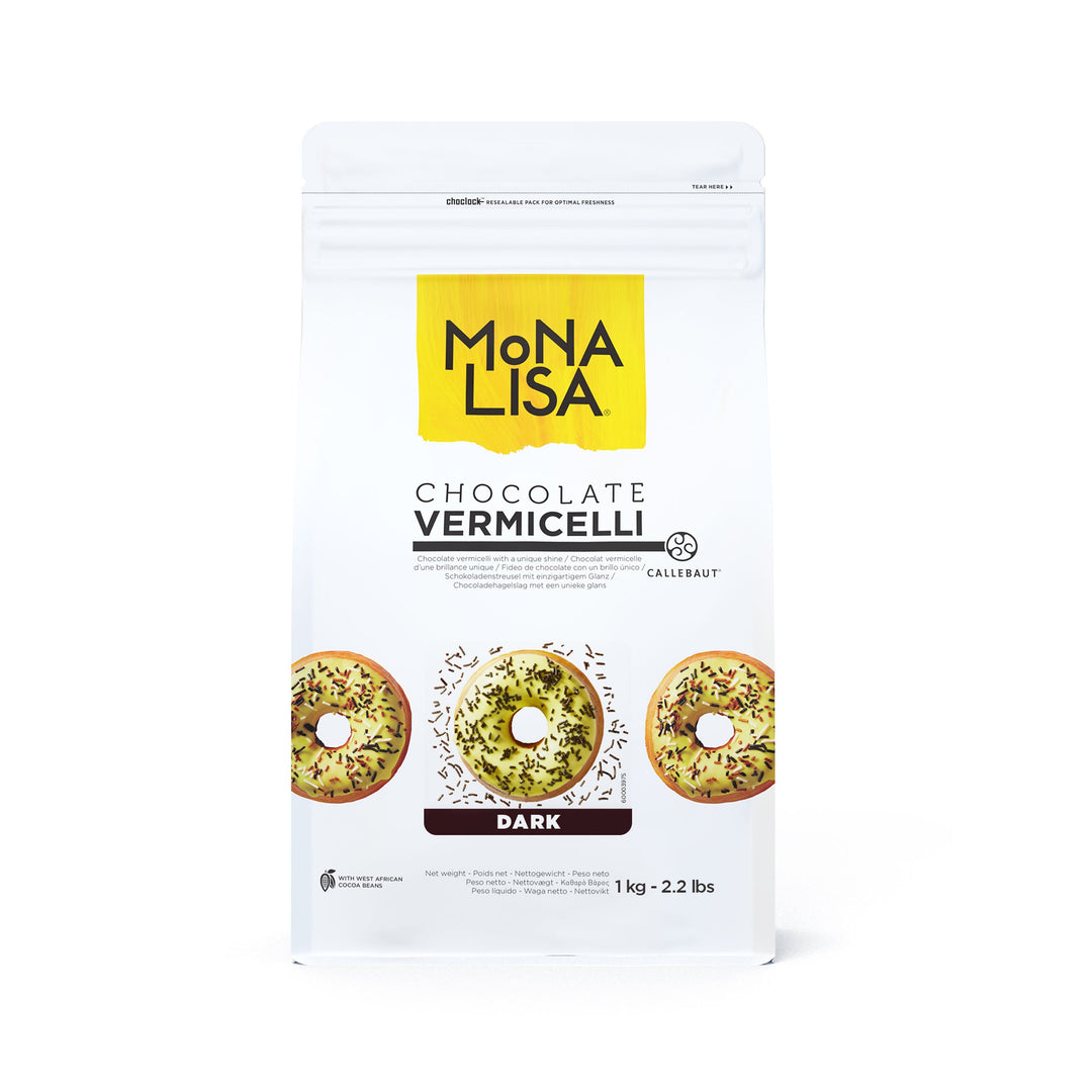 MONA LISA Dark Chocolate Vermicelli / Sprinkles - Canadian Distribution - Ships Free Within Canada on Orders Above CAD $199