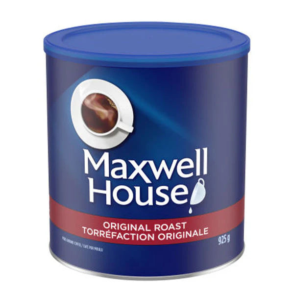 Maxwell House - Original Roast Ground Coffee- 6x925GR - Canadian Distribution