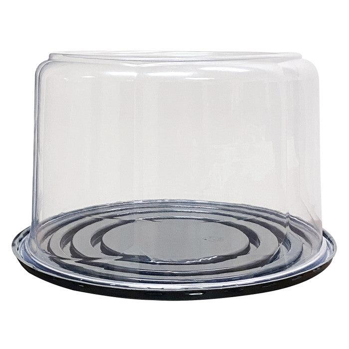 Decora - Boîte à gâteau en plastique transparente - Lot de 2 - 38 x 28 cm