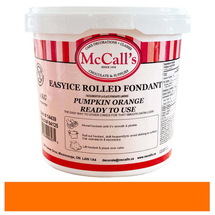 McCall's - Fondant Easyice Pumpkin Orange Pumpkin