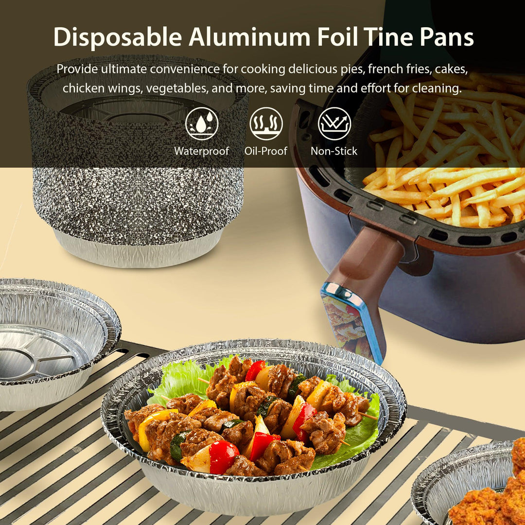 Rhino-Foil - 9" Round - Aluminium Container
