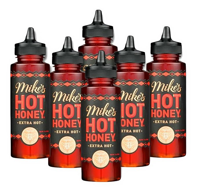 Mike's Hot Honey - EXTRA HOT - 6 x 12oz Bottle - Restaurant and Foodservice Ingredients - Canadian Distribution