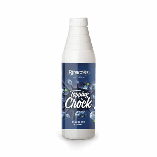 Blueberry topping with pieces - 1 KG squeeze bottle - Rubicone Canada