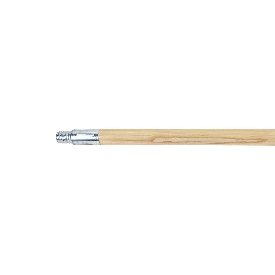 Threaded Metal-Tip Lacquered Wood Handle