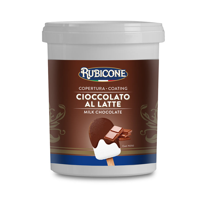Milk Chocolate Cool Cone Dip Coating - 1.5 KG Bucket - Rubicone Canada - Canadian Distributor
