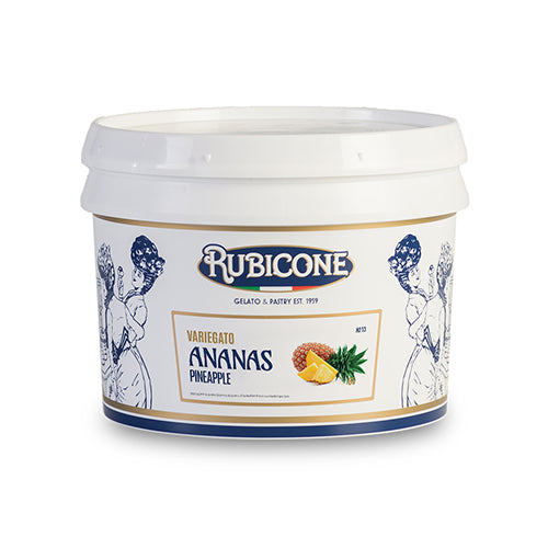 Pineapple Sundae Topping - 3 KG Bucket - Rubicone Canada - Canadian Distributor