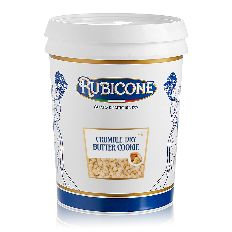 3 KG bucket of Rubicone Dry Crumble Butter Cookie