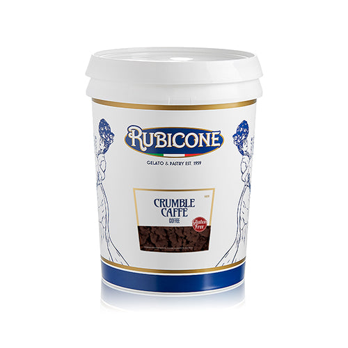Rubicone Crumble Caffe 4 KG bucket  on a white background