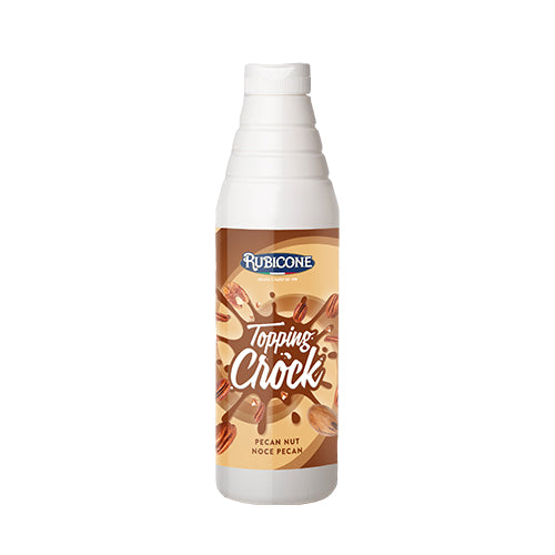 Rubicone Topping Crock pecan nut bottle - 1 KG - on a white background by Rubicone Canada