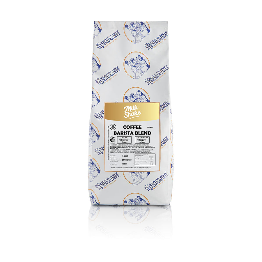 1.5 KG bag of Rubicone Coffee Barista Blend Milkshake Powder Mix on a white background