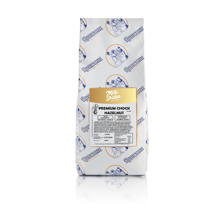 Milk Shake Premium Chock Hazelnut packaging on a white background