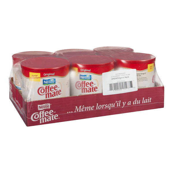 Nestle Coffee- Mate Original Canister - 6 x 1.4kg - Canadian Distribution