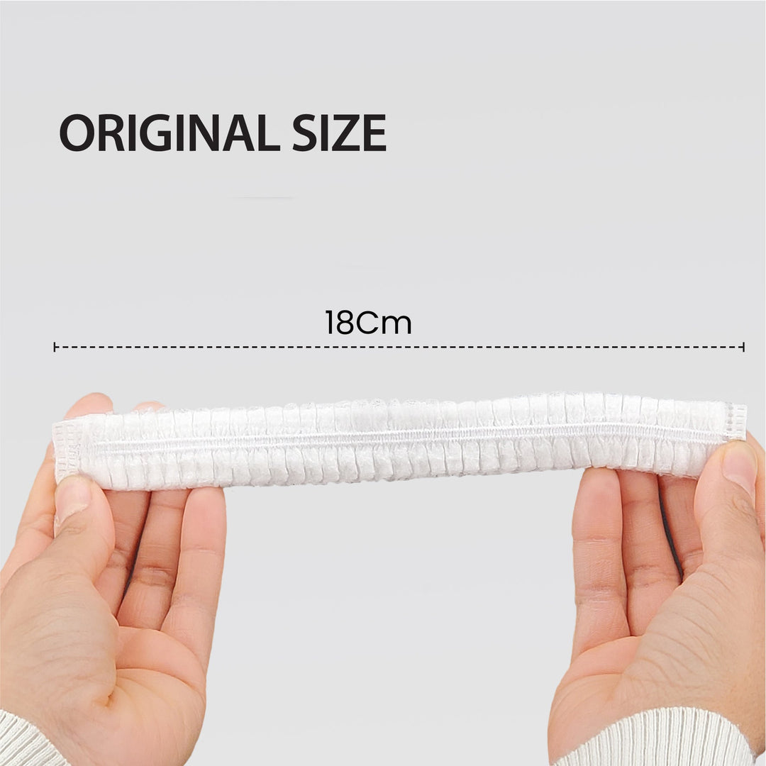 Rhino - 21"  Bouffant Cap, White - BCAP21-WH
