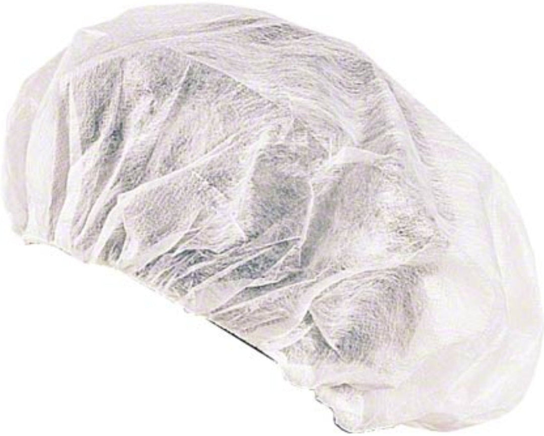 Rhino - 21"  Bouffant Cap, White - BCAP21-WH