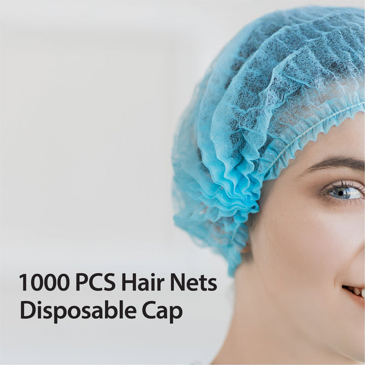 Rhino - 21" Bouffant Cap, Blue - BCAP21-BL