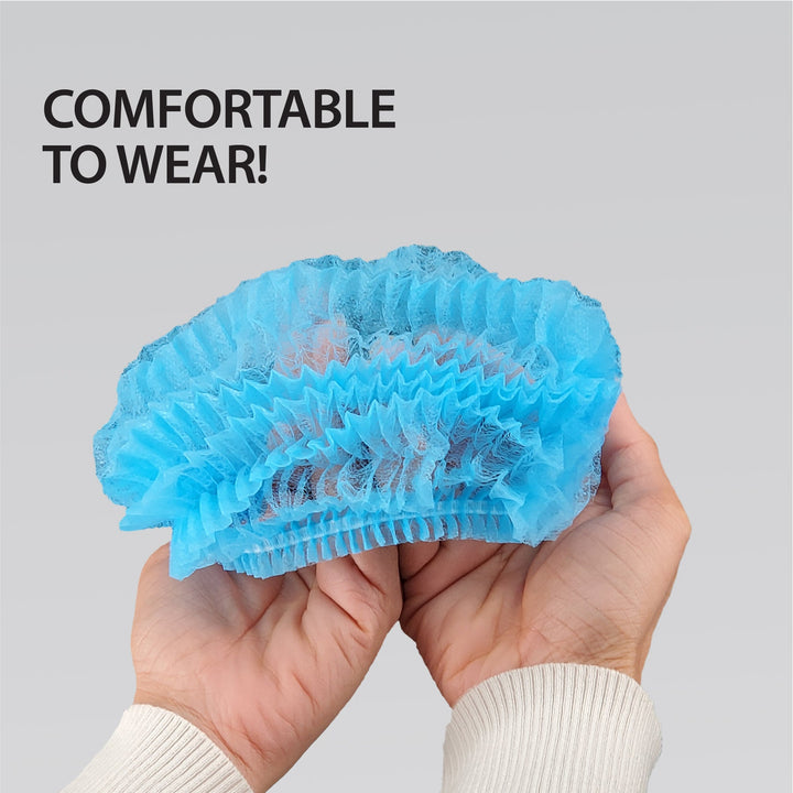 Rhino - 21" Bouffant Cap, Blue - BCAP21-BL