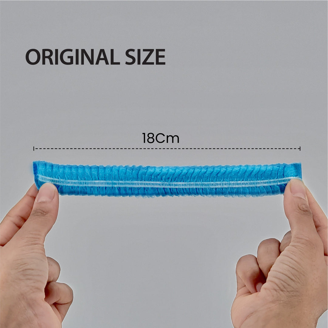 Rhino - 21" Bouffant Cap, Blue - BCAP21-BL
