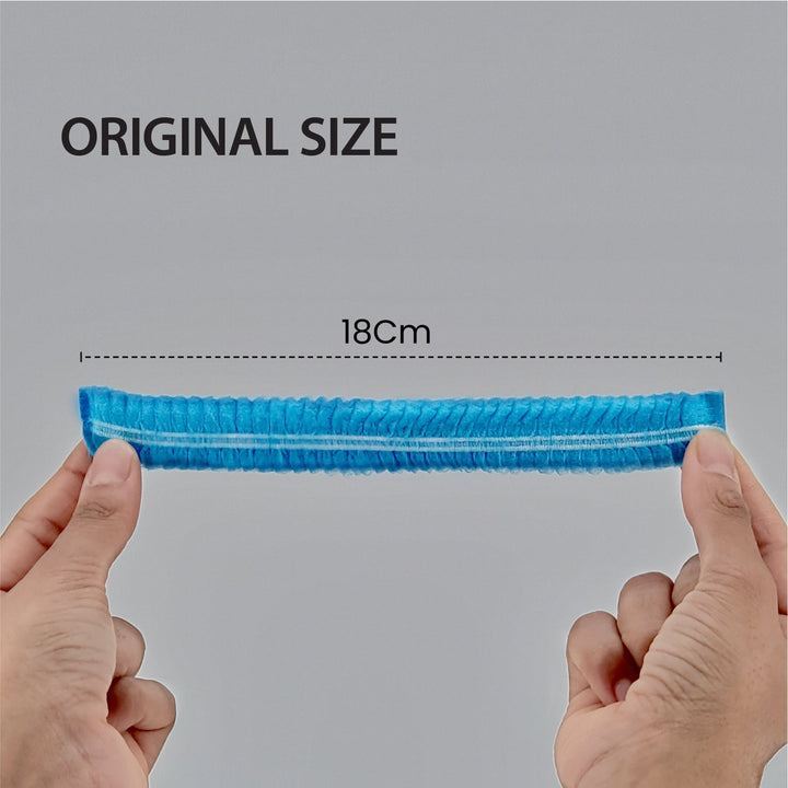 Rhino - 21" Bouffant Cap, Blue - BCAP21-BL
