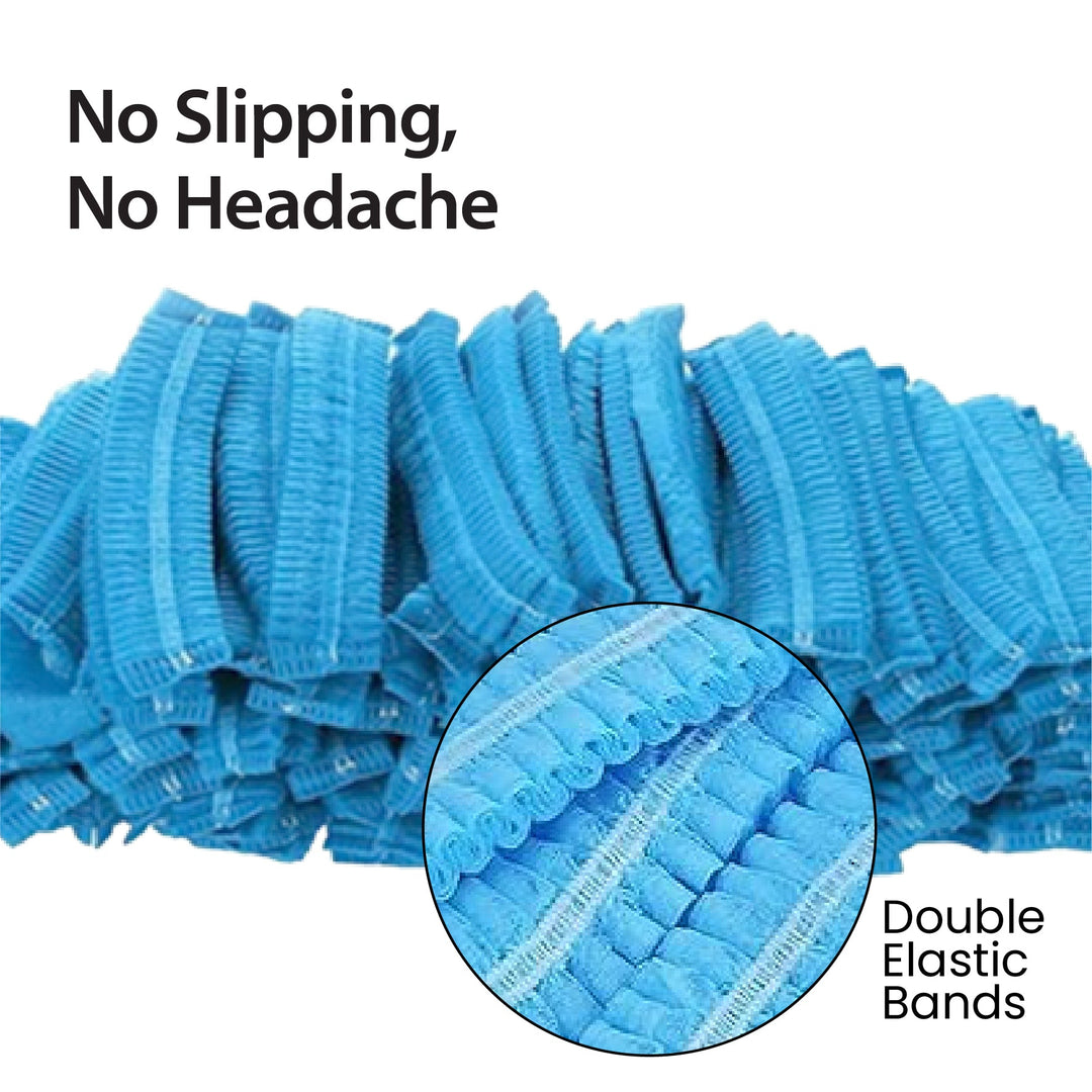 Rhino - 21" Bouffant Cap, Blue - BCAP21-BL
