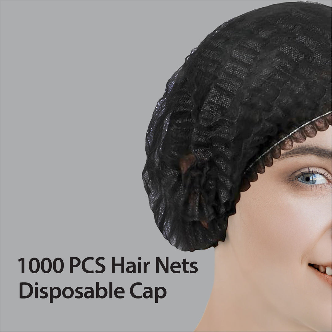 Rhino - 21" Bouffant Cap, Black - BCAP21-BK