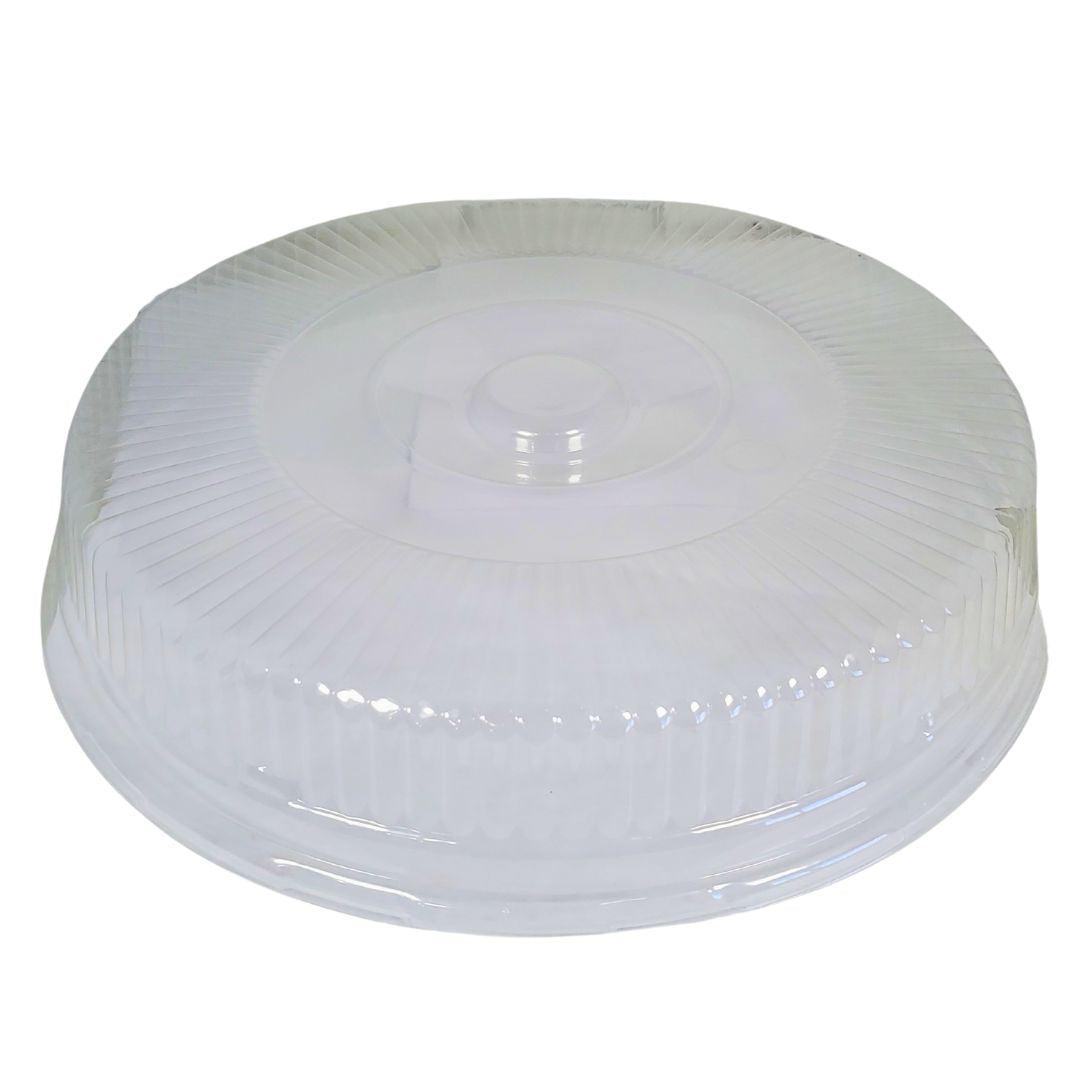 XC - Rhino-Foil - Lids for 18" Round Catering Tray - Plastic - 1018DL