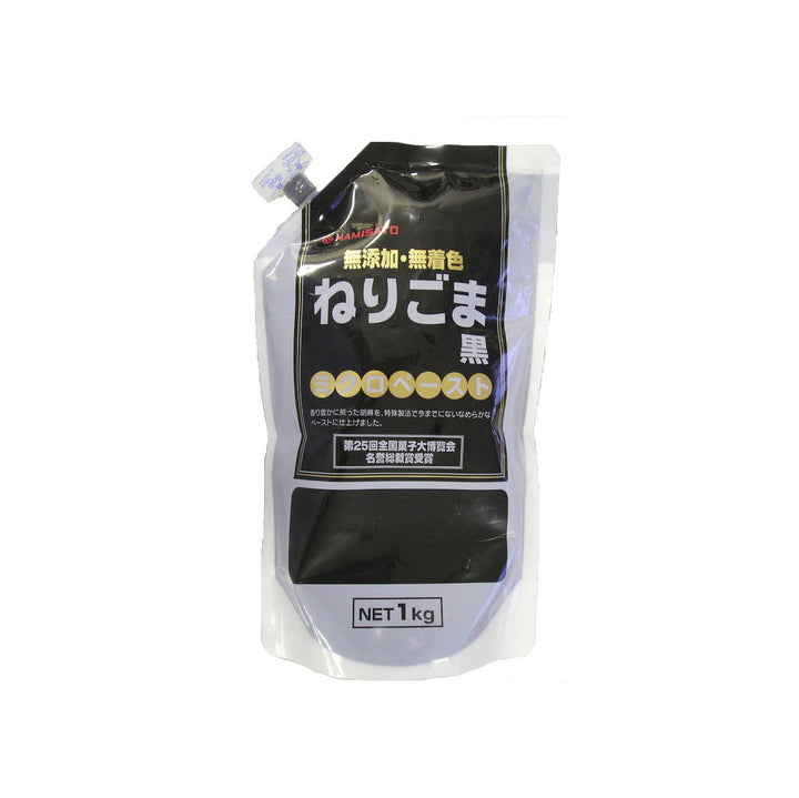 NAMISATO Black Sesame Paste – 100% Pure Unsweetened - 1kg