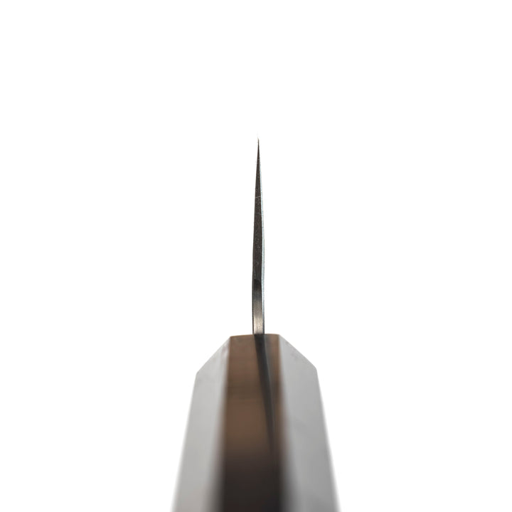 Couteau Gyuto 235 mm en acier damassé Tsuchime de Nigara Hamono