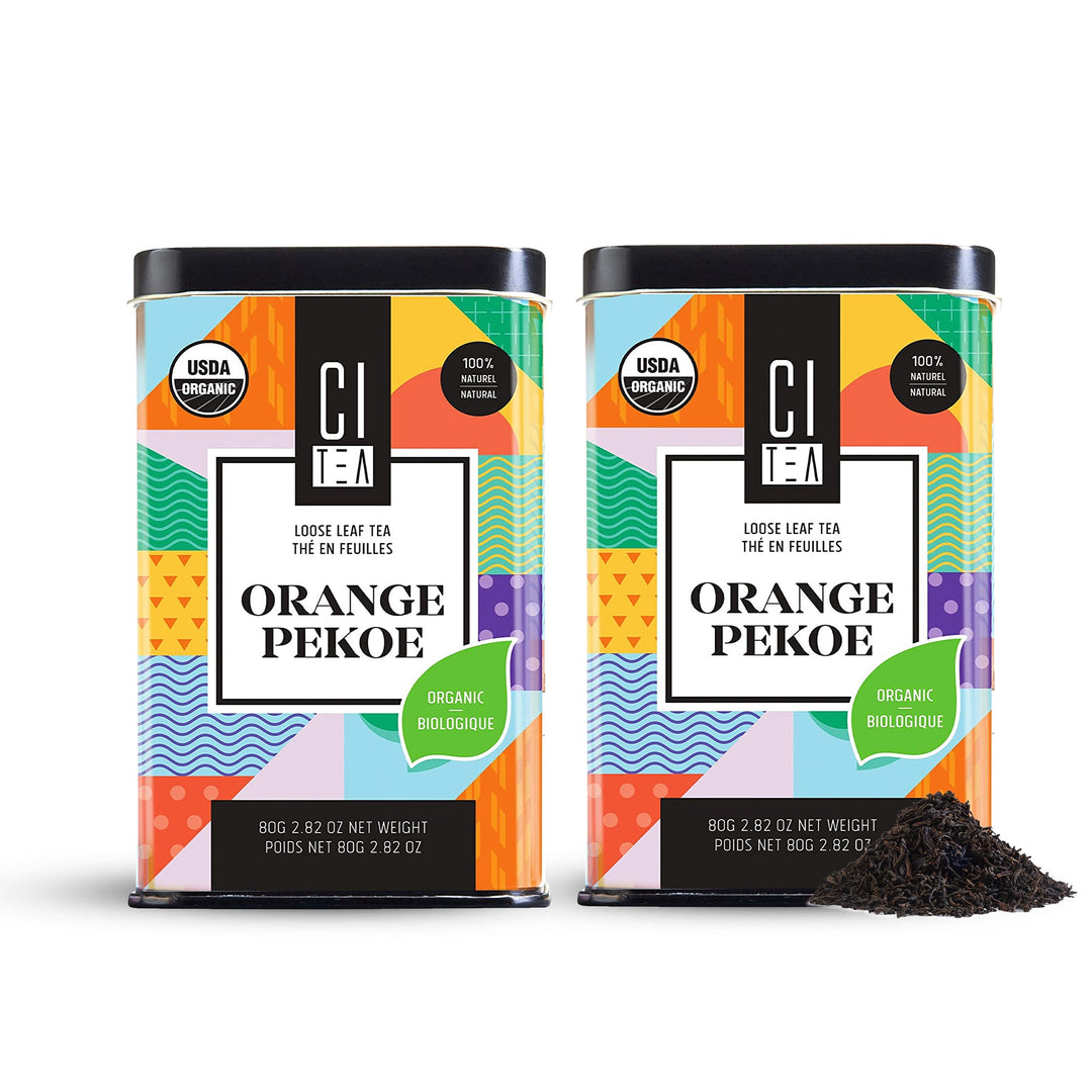 Organic Orange Pekoe Loose Leaf Tea Bundle of Two - Part of the Collective Marketplace Collection