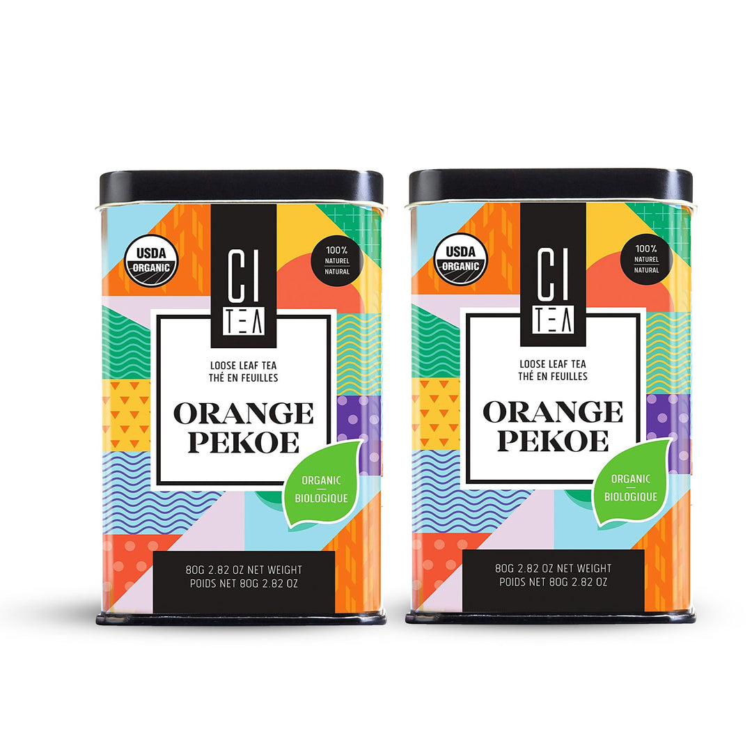 Organic Orange Pekoe Loose Leaf Tea Bundle of Two - Part of the Collective Marketplace Collection