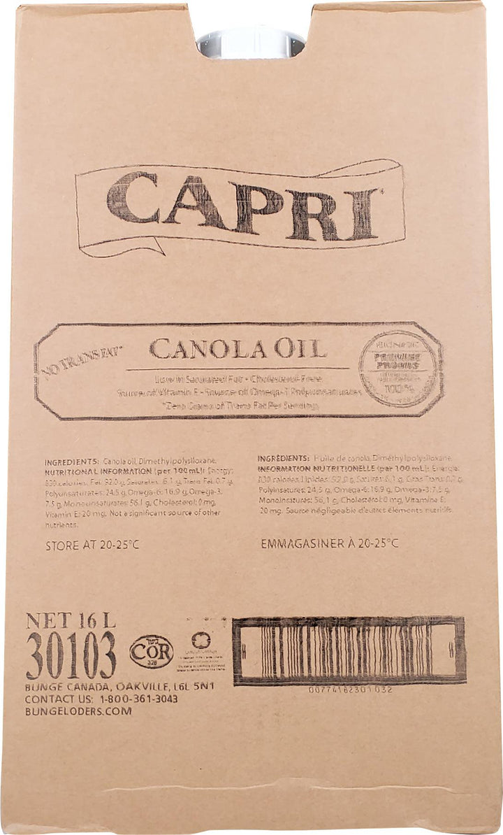 Capri - Canola Oil Box