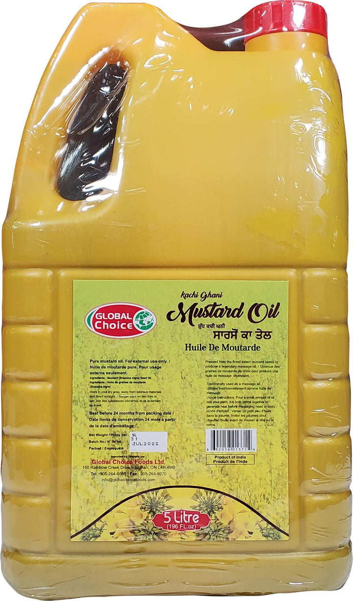 Global Choice - Mustard Oil Pure Yellow