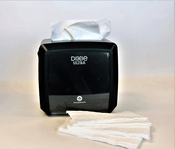 1 Ply White One Nap Sugarcane Napkin 6000cs - Disposable Take Away Food Packaging - Canadian Distribution