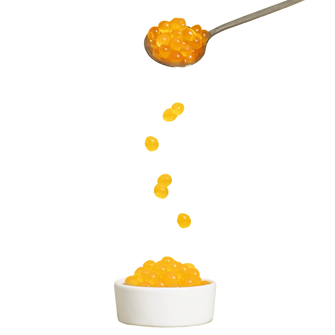 Top Selling Orange Sour Bursting Boba | Sour Popping Boba 