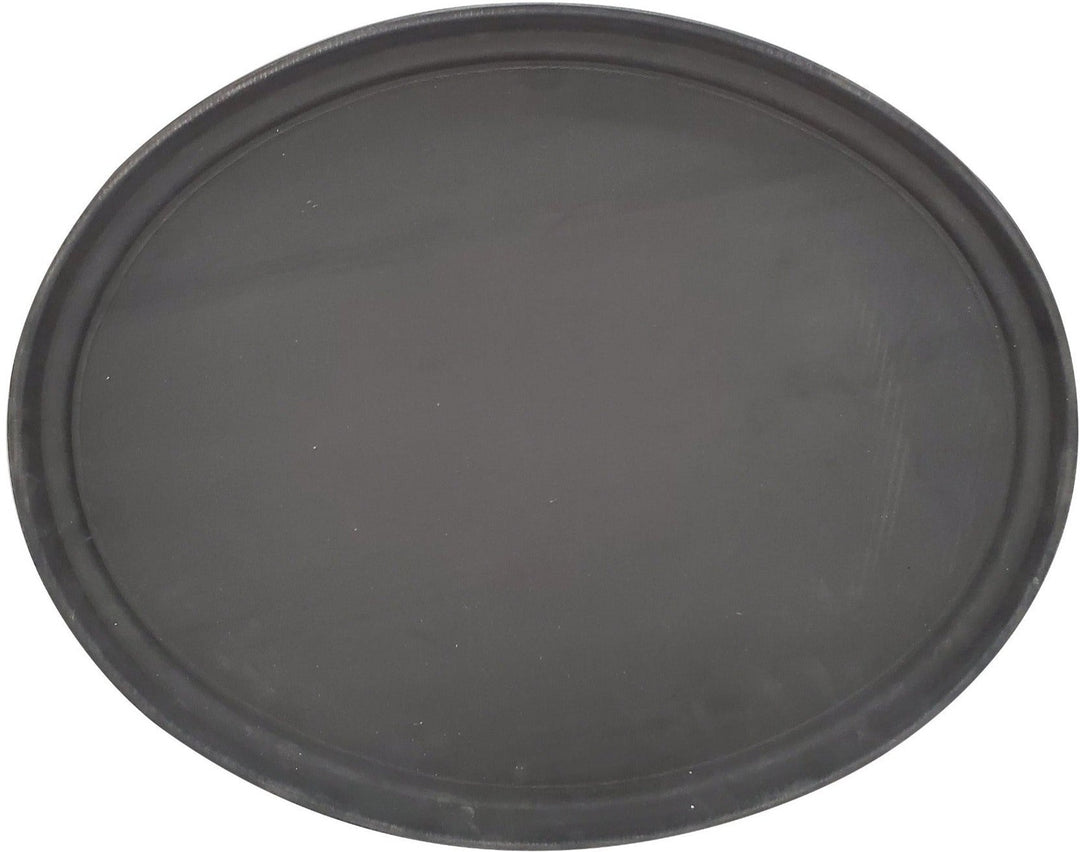 Oval 22" x 27" - Non-Slip Server's Tray - NSF - 2700CT-BR