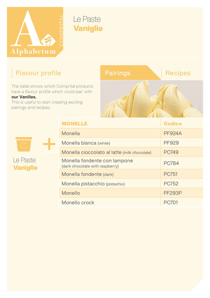 Vaniglia Francese (french vanilla) Paste - Case of 2 x 3 kg Units