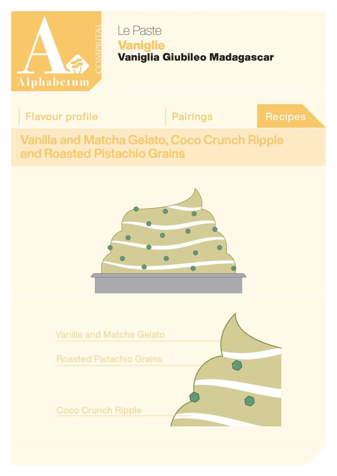 Vaniglia Francese (french vanilla) Paste - Case of 2 x 3 kg Units