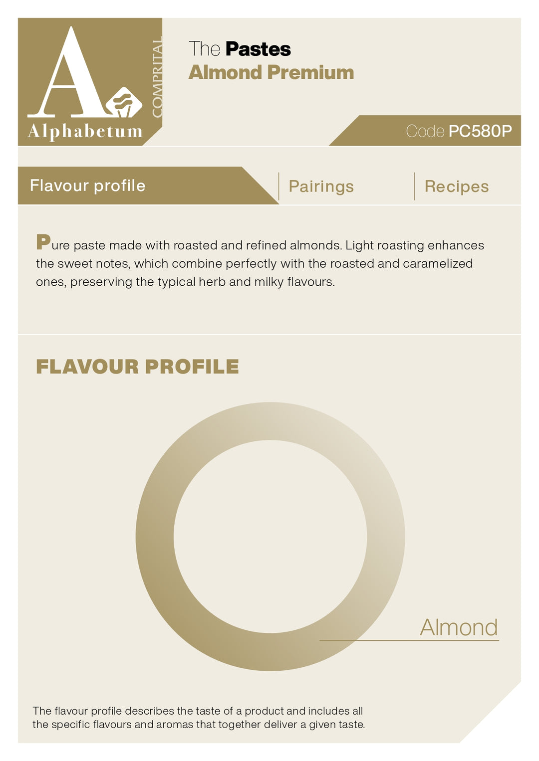 Mandorla Premium (pure almond) Paste - Case of 2 x 2.5 kg Units