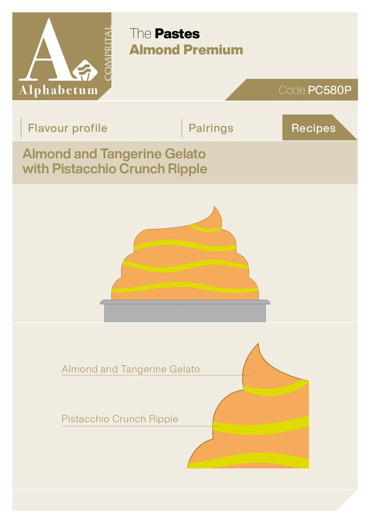 Mandorla Premium (pure almond) Paste - Case of 2 x 2.5 kg Units
