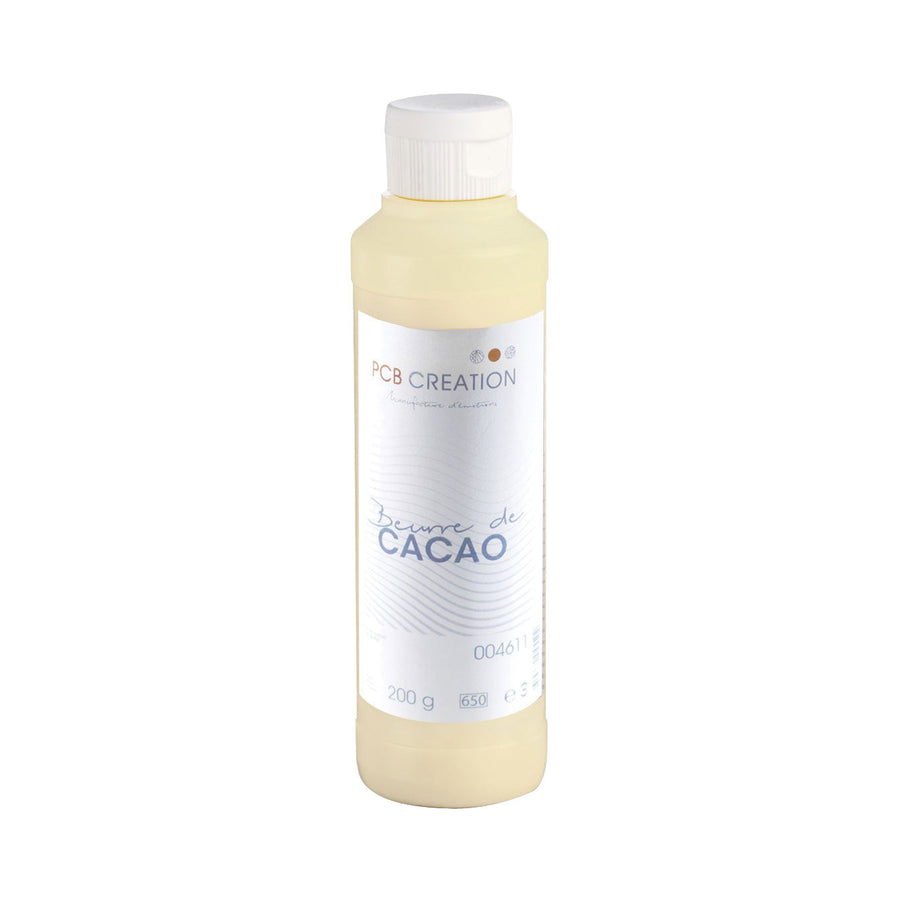 PCB CREATION White Coloured Cocoa Butter, 200g - Canadian Distribution - Ships Free Within Canada on Orders Above CAD $199