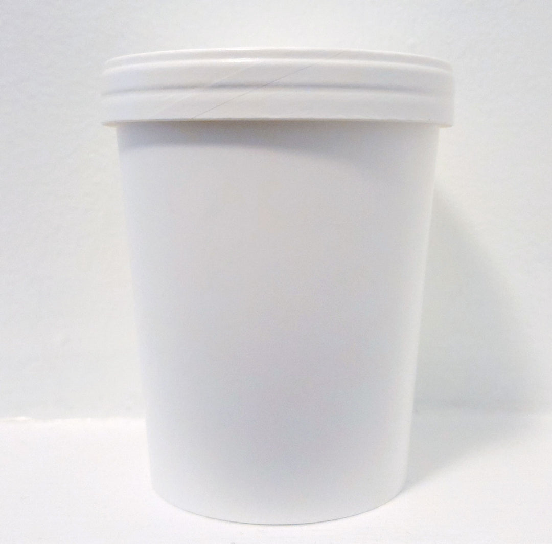 Serveware – White Pint Container – 550cc (Lid sold separately)