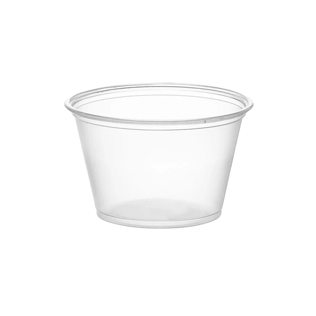 Clear Portion PP Cup - Canadian Distributor