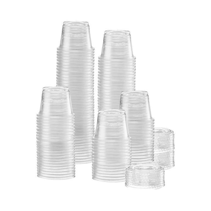 Clear Portion PP Cups - Stackable - Canadian Distributor