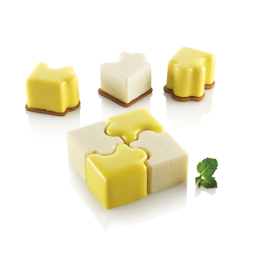 SILIKOMART Puzzle 30 (Silicone Mould + Cutter) - Canadian Distribution - Ships Free Within Canada on Orders Above CAD $199