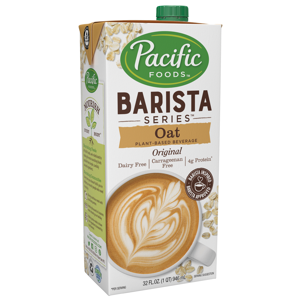 Pacific Foods - Barista Series - Oat Original - 12  x 32oz per case - Foodservice