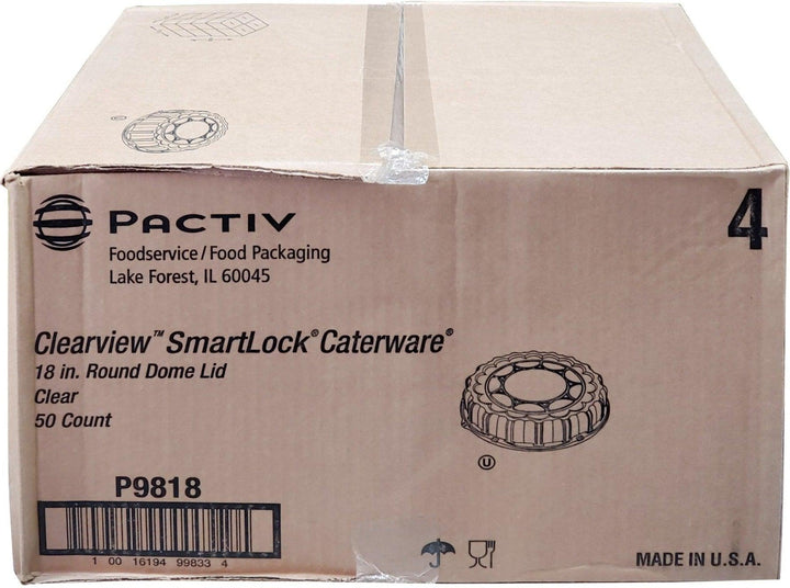 Pactiv - Lid for 18" Catering Tray - Dome - P9818