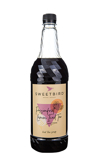 Sweetbird Syrup - Passion Lemon Iced Tea - 6 x 1 L Case