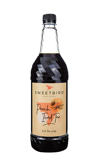 Sweetbird Syrup - Peach Iced Tea - 6 x 1 L Case