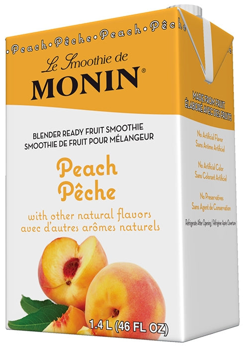 Distributor of Peach Fruit Smoothie Mix - Monin Canada - 6 x 46 oz