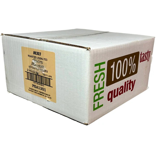 Peanuts Roasted - No Salt - Premium Quality - 2 x 1.5KG - Canadian Distribution