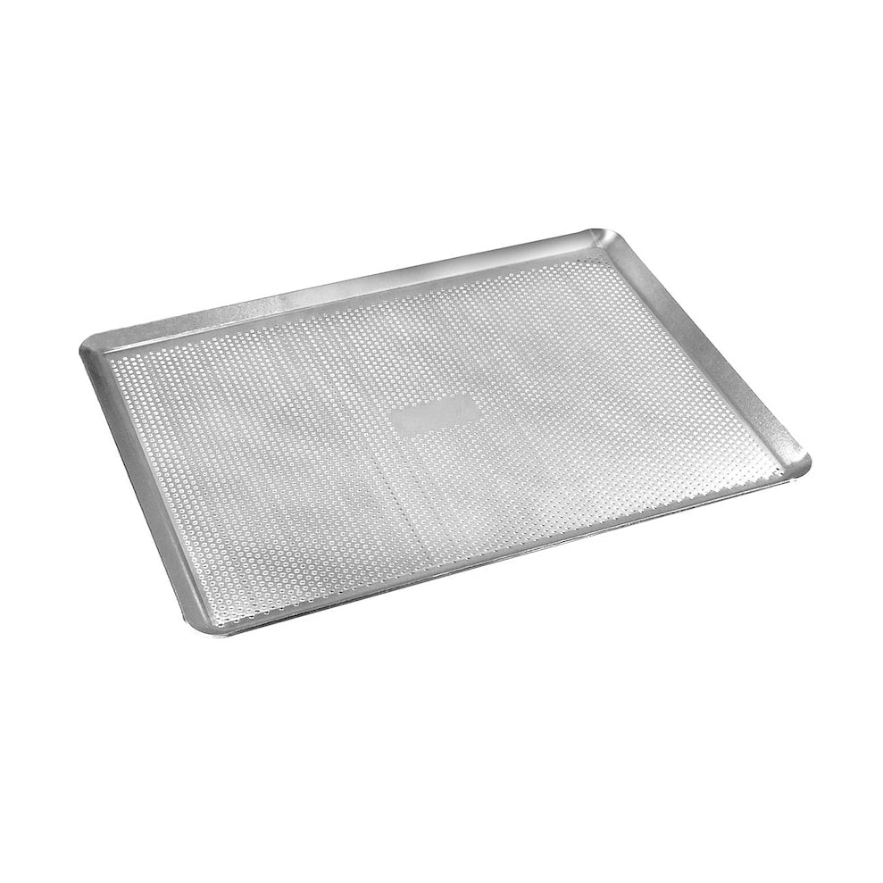 Perforated Aluminum Baking Sheet, 40 x 30 cm, Ø3 mm Holes, 2.0 mm Thick - Canadian Distribution - Ships Free Within Canada on Orders Above CAD $199